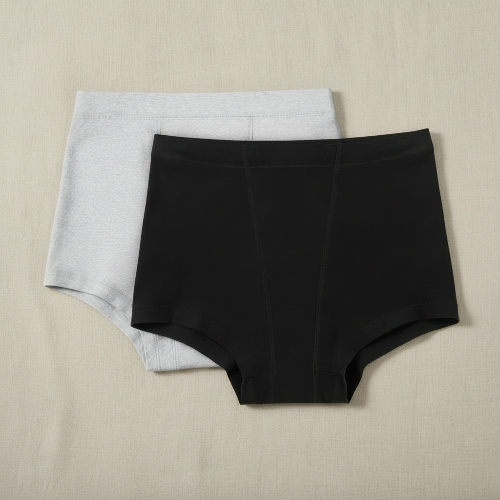 Flat Linen Background — Period Underwear