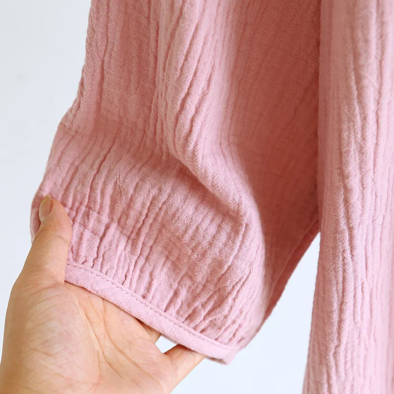Cotton Crepe Gown