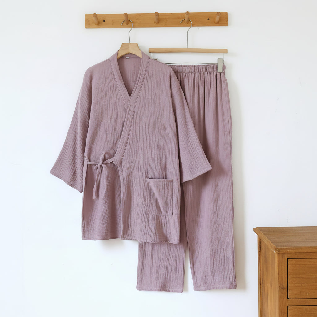 Cotton Kimono Set