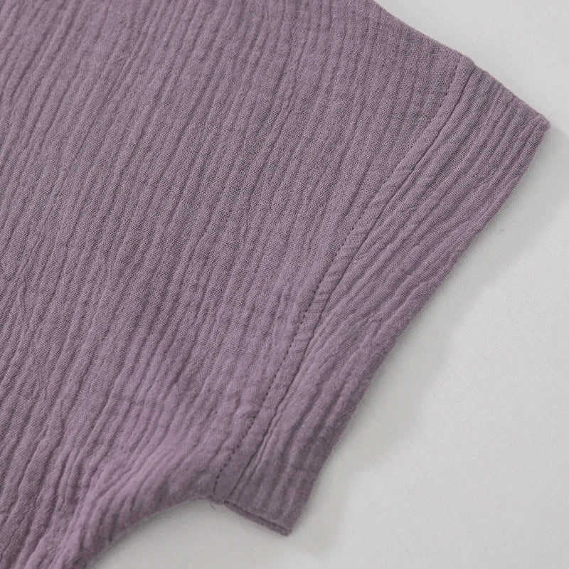 Cotton Gauze Crop