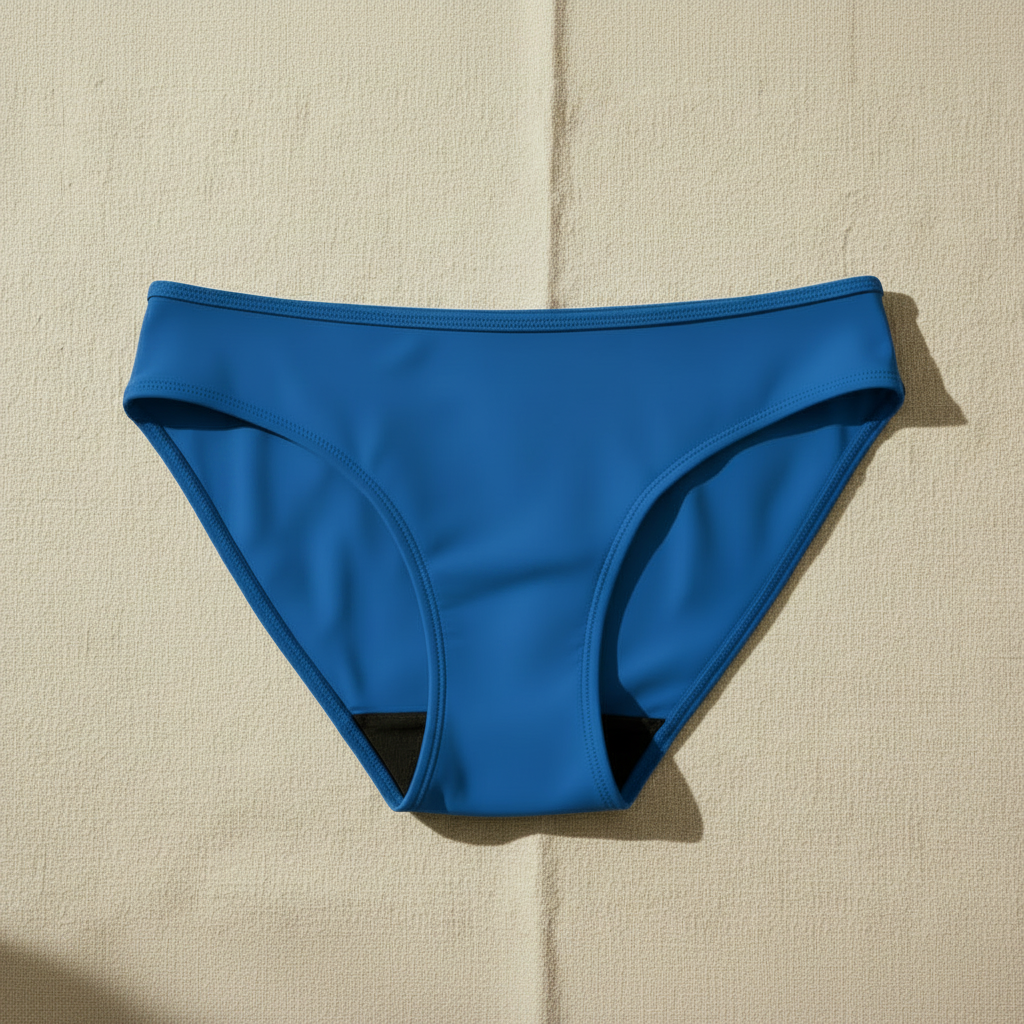Blue Brief Square Crop